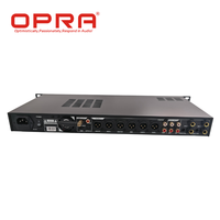 Procesador de Audio Digital Profesional para Karaoke, Montaje en Rack 1U, 124dB SNR, Salida XLR de 5.1 Canales, 4 Entradas de Micrófono, Control por WiFi para KTV