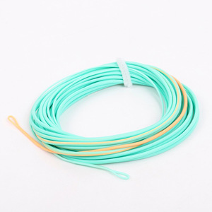 Tête <span class=keywords><strong>de</strong></span> tir bicolore avec boucles Ligne <span class=keywords><strong>de</strong></span> pêche à la mouche flottante pour River Lake Stream Ocean Boat Fishing Fabriqué en nylon durable - Product Image 1
