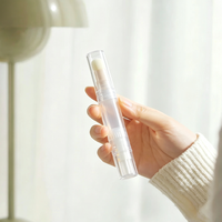 Correcteur de Teint Portable en Gel Crème Facile à Utiliser 4ml, Stylo Cosmétique Vide à Tête de Pinceau en Caoutchouc et Éponge Floquée par KINPACK