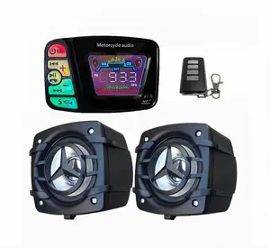 Pemutar Mp3 Alarm sepeda motor, Speaker Mp3 Audio sepeda motor dengan Remote control harga murah