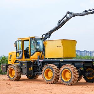 Machines forestières, chariot forestier à 6 roues pour le transport de canne à sucre, de bois, de grumes, d'engrais, de cultures, utilisé en forêt et en agriculture - Product Image 2
