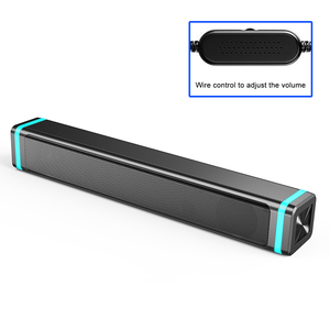 Pequeño altavoz portátil Blue tooth 5,0 inalámbrico RGB 6W 600mAh PC Computer Gaming Gadgets Laptop escritorio Hifi altavoz - Product Image 2