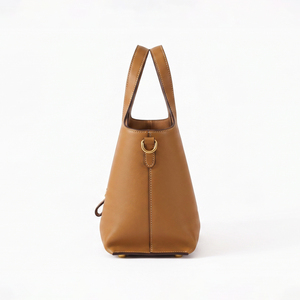 <span class=keywords><strong>Sac</strong></span> à main en cuir PU vegan de qualité supérieure pour femmes, <span class=keywords><strong>sac</strong></span> <span class=keywords><strong>seau</strong></span> <span class=keywords><strong>marron</strong></span>, <span class=keywords><strong>sac</strong></span> fourre-tout personnalisé pour femmes - Product Image 4
