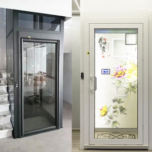 Ascensor Residencial Moderno de 2 Pisos, Elevador Doméstico Pequeño con Tracción y Accionamiento AC sin Engranajes, Mini Ascensor <span class=keywords><strong>para</strong></span> Villas a Precio Económico - Product Image 6