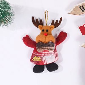Custom Fabric Christmas Bells Ornaments - Low Moq Reindeer/Santa Holiday <b>Tree</b> Mini Hangings - Product Image 4