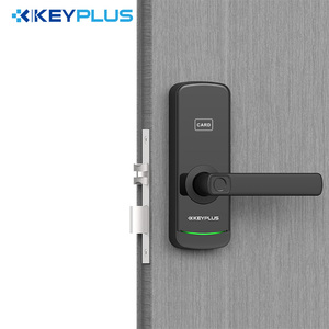 High Demand Products Portable Security Mechanical <b>Key</b> Magnetic Card Smart Door <b>Lock</b> HT-T1 Smart <b>Locks</b> - Product Image 1