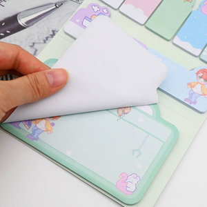 Tettina per appunti personalizzata etichetta per la scuola carina quotidiana per fare la chiusura del magnete note adesive per gli studenti - Product Image 6