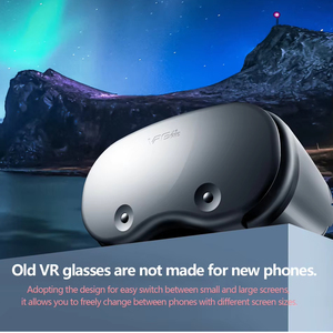 <span class=keywords><strong>Casque</strong></span> de Réalité Virtuelle 3D Lunettes <span class=keywords><strong>VR</strong></span> <span class=keywords><strong>pour</strong></span> Smartphones de 5 à 7 Pouces Matériel <span class=keywords><strong>VR</strong></span> - Product Image 2