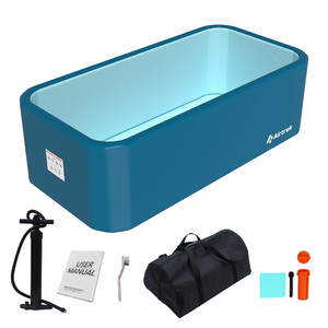 Grande <span class=keywords><strong>Piscina</strong></span> Gonfiabile Personalizzabile in PVC con Tecnologia Drop Stitch, Fuori Terra, con Pompa Filtrante Opzionale per il Divertimento Estivo in Giardino - Product Image 2