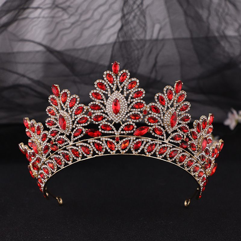 Elegant Bride Turkish Tiara - Rhinestone Crown for Wedding  display picture 2