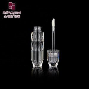 High Quality Newest Stock Wholesale Clear Crystal Unique Transparent Empty Lip Gloss <strong>Tube</strong> - Product Image 3