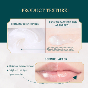 Pansly aguacate reparación labio arrugas mantenimiento nutrir rayo Lipmask Smacker crema dormir labios bálsamo labial - Product Image 4