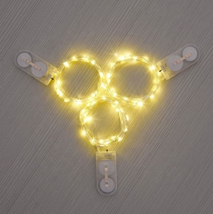 Hộp Quà Tặng Sáng Lên Pin CR2032 Ngắn Đèn Cổ Tích Mini Dây Đồng Đèn Dây 1M 2M - Product Image 5