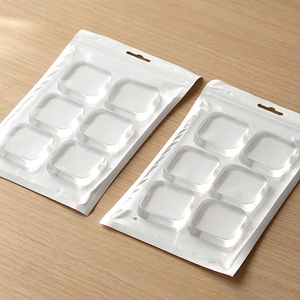 Protecteur mural pour poignée de porte, autocollants silencieux en silicone pour murs, armoires, réfrigérateurs, meubles et appareils électroménagers - Product Image 2
