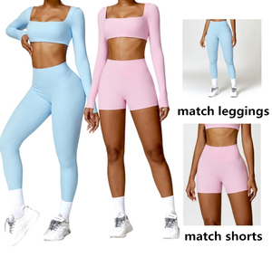 Haut <span class=keywords><strong>de</strong></span> <span class=keywords><strong>sport</strong></span> en tissu brossé <span class=keywords><strong>de</strong></span> qualité avec coussinets <span class=keywords><strong>de</strong></span> poitrine, t-shirt <span class=keywords><strong>de</strong></span> yoga fitness à manches longues, vêtements <span class=keywords><strong>de</strong></span> <span class=keywords><strong>sport</strong></span> pour femmes, haut <span class=keywords><strong>de</strong></span> gym - Product Image 4