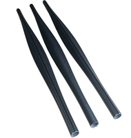 Tube conique léger en fibre de carbone 3K à tissage sergé haute résistance pour la pêche sous-marine – Fabricant sur mesure