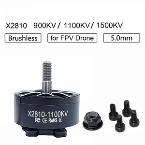 มอเตอร์ไร้แปรงถ่าน X2810 <span class=keywords><strong>BLDC</strong></span> 900-1500KV 2-6S สำหรับโดรน FPV ระยะไกล 6S 12N14P Outrunner สำหรับเครื่องบินบังคับวิทยุ มัลติโรเตอร์ อะไหล่ DIY - Product Image 2