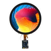 Módulo de Pantalla TFT Redonda de 7 Pulgadas con Resolución de 1080x1080, Brillo de 800cd/m, Interfaz MIPI, Retroiluminación LED, Aplicaciones para Vehículos