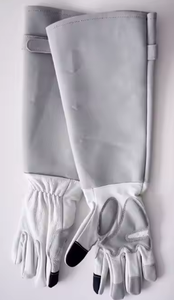 <span class=keywords><strong>Gants</strong></span> de jardinage à manches longues résistants aux perforations, <span class=keywords><strong>gants</strong></span> de jardinier en cuir pour la taille des roses - Product Image 3