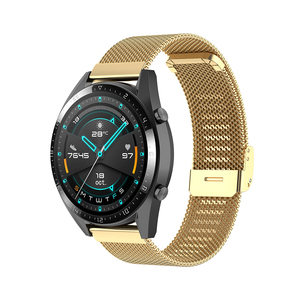 IVANHOE – Bracelet milanais pour <span class=keywords><strong>Huawei</strong></span> <span class=keywords><strong>Watch</strong></span> <span class=keywords><strong>GT</strong></span> 2 <span class=keywords><strong>GT</strong></span> <span class=keywords><strong>42</strong></span> 46mm/pour HONOR Magic Band Sport 20 22MM - Product Image 5