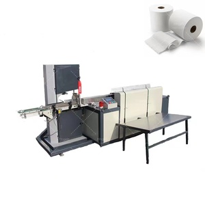 Máquina de rebobinado de papel higiénico completamente automática Máquina de fabricación de papel higiénico Jumbo Máquina cortadora de rollos de tejido - Product Image 2