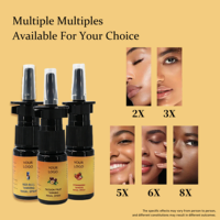 8x Sterkere werking, doos + etiket - 10ml Donkerbronskleurige dieptebruinende neusspray, bruiningversneller neusspray