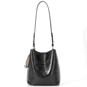 New Fashion Designer Crossbody Bags High Quality PU Leather Shoulder Bucket Bag Casual Totes Luxury Women Handbags and <b>Purses</b> - Product Image 1