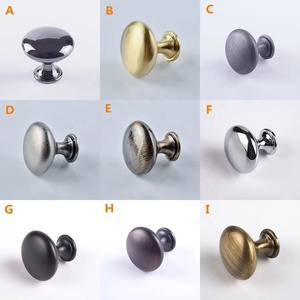 Zinc Alloy Solid Modern Furniture Hardware Round Cupboard <strong>Rose</strong> <strong>Gold</strong> Mushroom <strong>Knob</strong> - Product Image 5