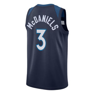 Minnesota pour hommes 2025 # 3 Maillots de basket <span class=keywords><strong>McDaniels</strong></span> personnalisés, chemises brodées, uniformes pour jeunes, vêtements de sport avec logo - Product Image 2