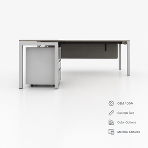 <span class=keywords><strong>Muebles</strong></span> de Oficina, Mesa Moderna de Madera para Oficina General - Product Image 4