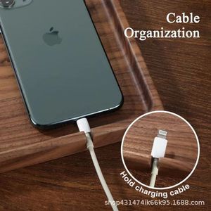 Solid wood desktop phone and earphone <b>storage</b> tray, bedside <b>table</b>, <b>dressing</b> <b>table</b>, wallet and jewelry tray, wooden guest tray - Product Image 5