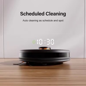 หุ่นยนต์กวาดอัจฉริยะพร้อมฟังก์ชันกวาด ถู และดูดฝุ่นในตัว ทำงานอัตโนมัติเต็มรูปแบบ สำหรับใช้ในบ้าน ดีไซน์บางเฉียบ แรงดูด 3000Pa - Product Image 5