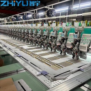Machine à broder automatique ZHIYU de haute qualité à <span class=keywords><strong>33</strong></span> têtes et 9 aiguilles avec 3 dispositifs de perles et de paillettes doubles - Product Image 1