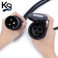 Prise industrielle étanche KESHI, répartiteur 1 vers 2, indice de protection IP44, conducteurs en cuivre pur, isolation PVC, 250V 16A 3*2.5mm²