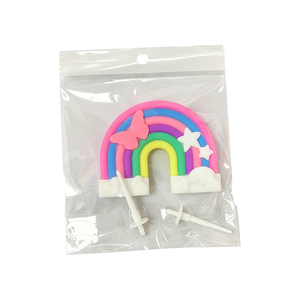 ของตกแต่งเค้กเมฆสีรุ้งจากดินน้ำมันหลากสีสัน สำหรับงานวันเกิดเด็ก อุปกรณ์ทำคัพ<span class=keywords><strong>เค้ก</strong></span> - Product Image 3