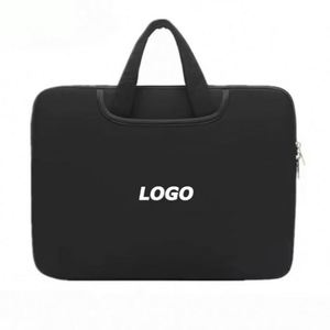 กระเป๋าใส่แล็ปท็อปแบบพรีเมียมบุนวมสำหรับขนาด 13.3 นิ้ว และ 15 นิ้ว สำหรับ MacBook พร้อมหูหิ้วผ้าฝ้ายและเคสป้องกัน - Product Image 1