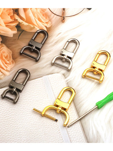 <span class=keywords><strong>Boucle</strong></span> de suspension de bandoulière en métal détachable en gros avec crochet à vis-Accessoires spéciaux pour bagages et sacs - Product Image 3