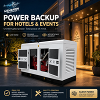 Groupe électrogène industriel au gaz naturel 50 kW 100 kVA GPL Propane Silencieux Insonorisé Centrale Électrique Usine Exploitation Minière