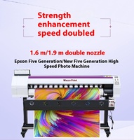 Imprimante jet d'encre à plat automatique double tête de qualité industrielle EASY COLOR, encre éco-solvant, économie de papier, vitesse 25-50m²/h