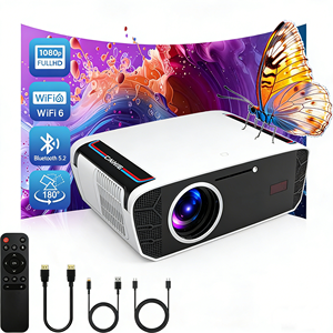 Factory Price Google Android <b>Projector</b> 1850 ANSI Native 1080p Support 4K Auto 4D WiFi 6 BT Bulk Order Available - Product Image 1