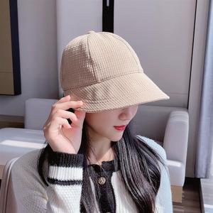 Sombrero de pescador para mujer, sombrero tipo cubo, protección solar negra, algodón transpirable, estilo coreano para primavera y verano - Product Image 2