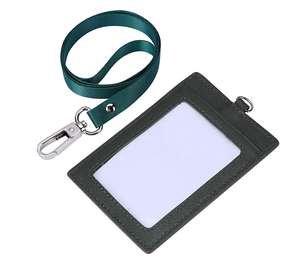 卸売2023ホット販売名IDカードバッジホルダーリボン付きストラップIDカードバッジホルダーカバー付きストラップ - Product Image 6