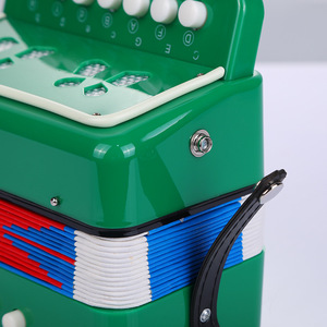Acordeón Diatónico de 7 Teclas con 2 Bajos, Directo de Fábrica, Instrumento para Niños con Teclado - Harmonium - Product Image 3