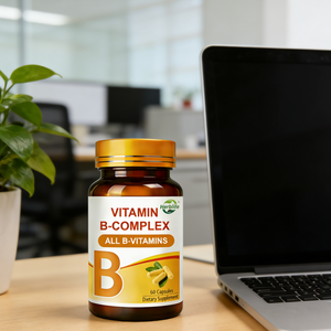 Prix de gros usine Capsules de vitamines du complexe B biologiques Mélange naturel Capsules dures personnalisées Mélange de capsules Marque privée Service OEM ODM - Product Image 6