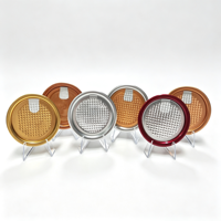Couvercles en aluminium doré de 46,5 mm et 52,5 mm à ouverture facile, anti-déversement, à fermeture lisse, entièrement pelables, pour boîtes de conserve alimentaires