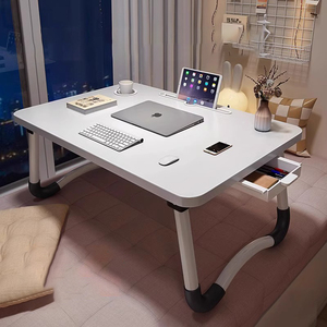 <strong>Foldable</strong> Wood and MDF Computer <strong>Desk</strong> Versatile Home/Office <strong>Table</strong> for Study and Workspace - Product Image 1