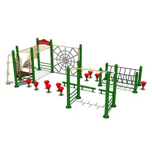 Grande bambino adulto giardino all'aperto auto salita bambini equilibrio Bar parco divertimenti parco giochi struttura di arrampicata