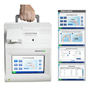 Analyseur vétérinaire portable EDAN i15VET, instruments d'analyse clinique pour l'analyse des gaz du sang et la chimie vétérinaire. - Product Image 6