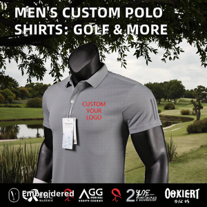 Camisas de Golf para Hombre al por Mayor, 100% Poliéster, Personalizadas, Manga Corta, Antiarrugas, Transpirables, Estilo Casual Elegante, con Estampado - Product Image 3
