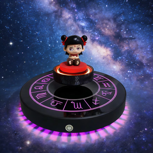 แท่นโชว์สัญลักษณ์รูปดาวพร้อมไฟหลากสีแบบลอยแม่เหล็ก HCNT หมุนได้ 360 องศา รองรับน้ำหนัก 300-350 กรัม - Product Image 3